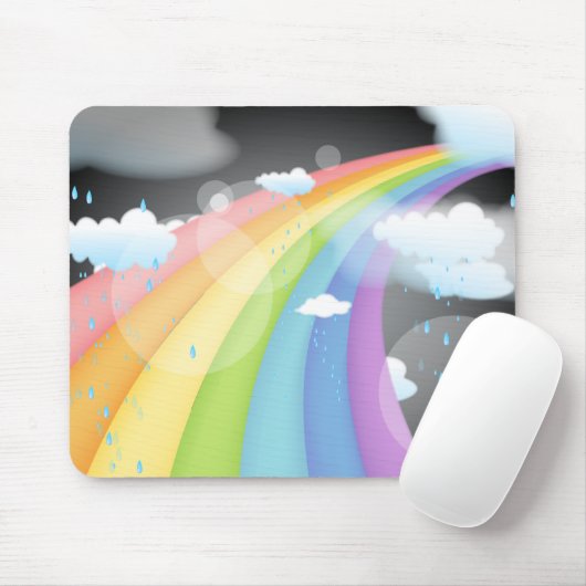 Regenbogendusche Mousepad (Mit Mouse)