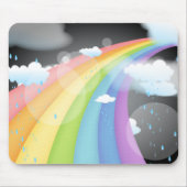 Regenbogendusche Mousepad (Vorne)