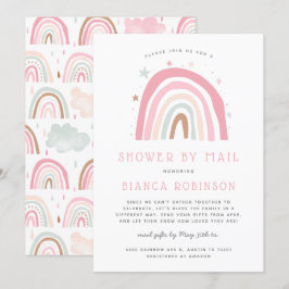 Regenbogendusche nach Mail Kinderdusche Einladung