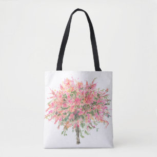 Regenbogendusche - Rosa und Gelb Tasche