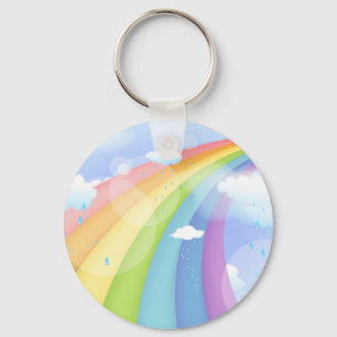 Regenbogendusche Schlüsselanhänger