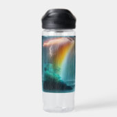 Regenbogenduschen Trinkflasche (Rückseite)