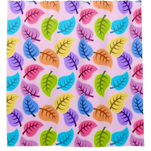 Regenbogenduschvorhang Duschvorhang (Vorderseite)