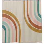 Regenbogenduschvorhang Duschvorhang (Vorderseite)