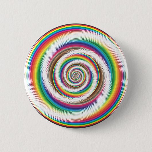Regenbogeneffekt Button (Vorderseite)