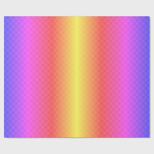 Regenbogeneffekt Geschenkpapier (Flach)