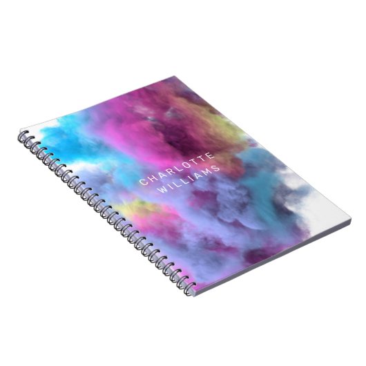 Regenbogeneffekt Notizblock (Rechte Seite)