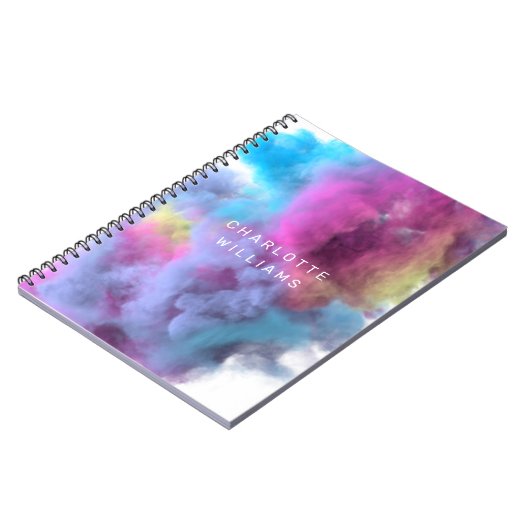 Regenbogeneffekt Notizblock (Linke Seite)