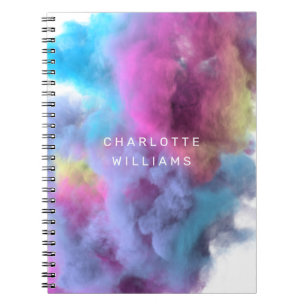 Regenbogeneffekt Notizblock