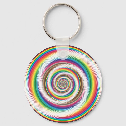 Regenbogeneffekt Schlüsselanhänger (Vorderseite)