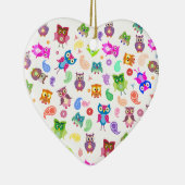 Regenbogeneihu - leicht keramikornament (Rechts)