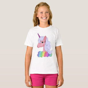 Regenbogeneinhorn T-Shirt