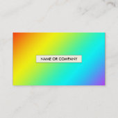 RegenbogenEiscreme Visitenkarte (Rückseite)