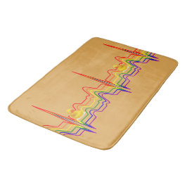 RegenbogenEKG Sunray Badematte