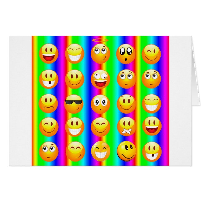 Regenbogenemoji (Vorderseite (Horizontal))