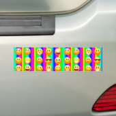 Regenbogenemoji Autoaufkleber (Auf Auto)