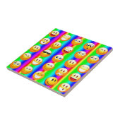 Regenbogenemoji Fliese (Seite)
