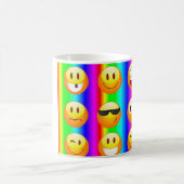 Regenbogenemoji Kaffeetasse (Mittel)