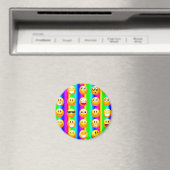 Regenbogenemoji Magnet (In Situ (Geschirrspüler))