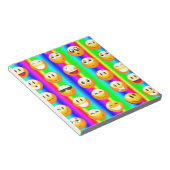 Regenbogenemoji Notizblock (angewinkelt)