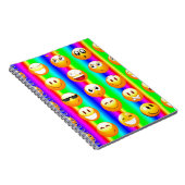 Regenbogenemoji Notizblock (Rechte Seite)