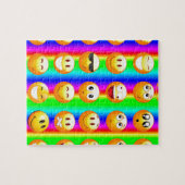 Regenbogenemoji Puzzle (Horizontal)