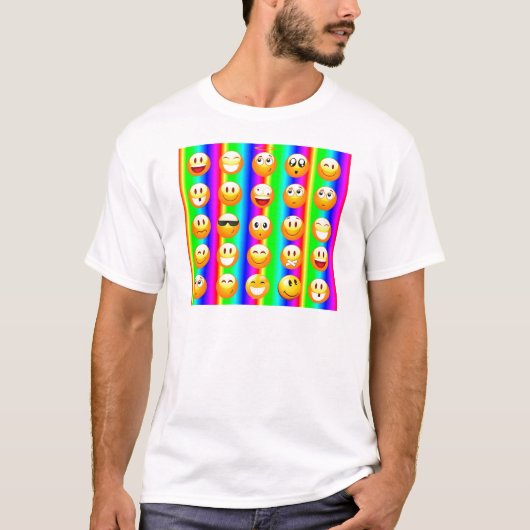 Regenbogenemoji T-Shirt (Vorderseite)