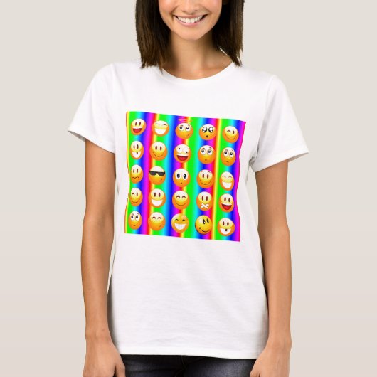 Regenbogenemoji T-Shirt (Vorderseite)