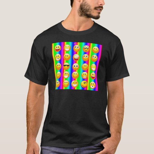 Regenbogenemoji T-Shirt (Vorderseite)