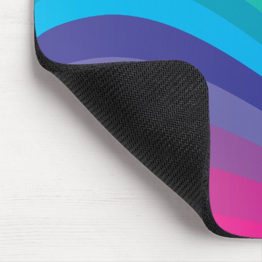 Regenbogenentwurf Mousepad (Ecke)