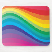 Regenbogenentwurf Mousepad (Vorne)