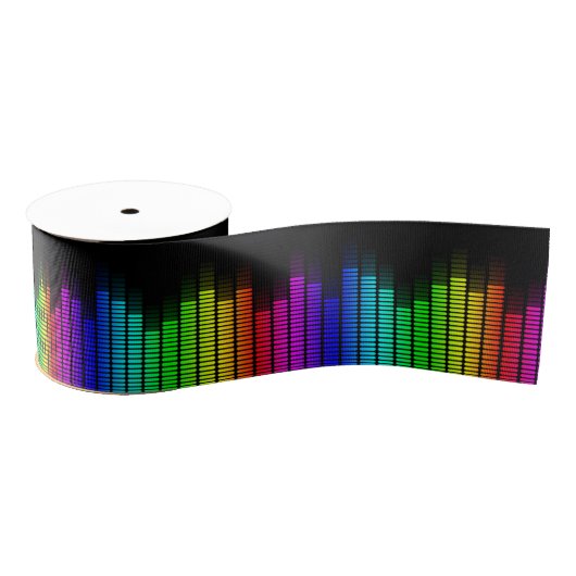 Regenbogenentzerrer Ripsband (Spule)