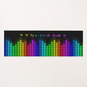 Regenbogenentzerrer - Yogamatte (Vorderseite (Horizontal))
