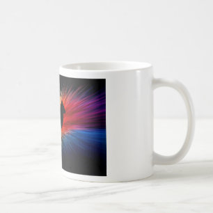 Regenbogenexplosion Kaffeetasse