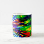 Regenbogenexplosion Kaffeetasse (Mittel)