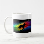 Regenbogenexplosion Kaffeetasse (Links)