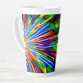 Regenbogenexplosion Milchtasse (Linke Ecke)
