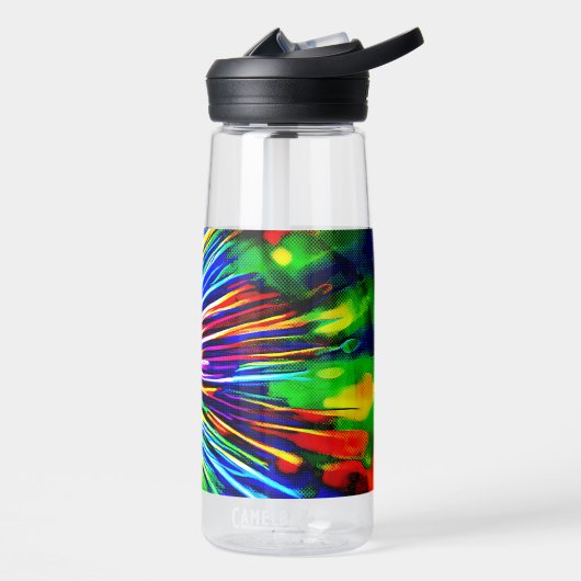 Regenbogenexplosion Trinkflasche (Links)