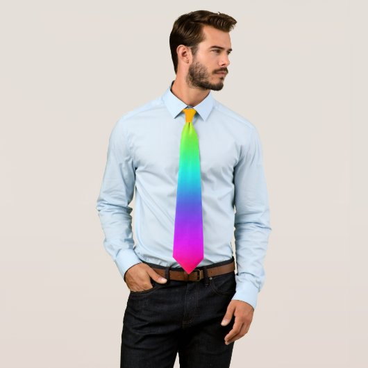 Regenbogenfading Krawatte (Beispiel)