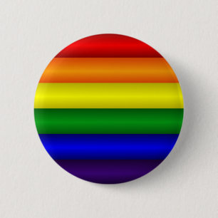 Regenbogenfahne Button