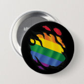 Regenbogenfahne Button (Vorne & Hinten)