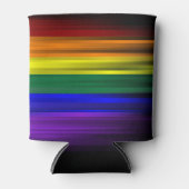 Regenbogenfahne Dosenkühler (Vorderseite)