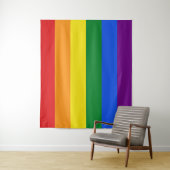 Regenbogenfahne Wandteppich (Beispiel)