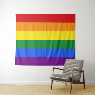 Regenbogenfahne Wandteppich