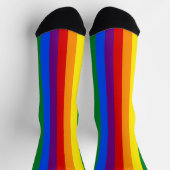 Regenbogenfahnen, LGBT & Prix Mode Socken (Oben)