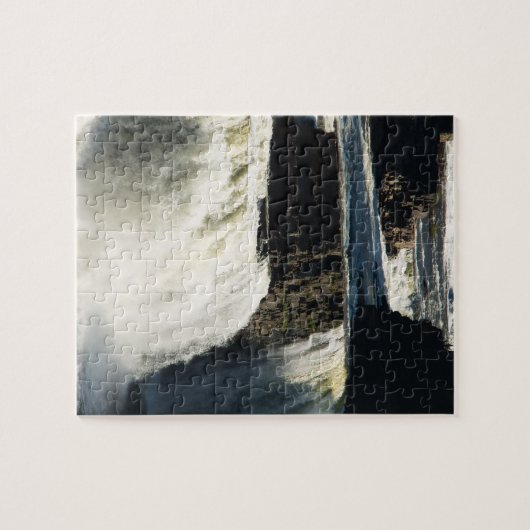 Regenbogenfälle im Ausable Chasm Puzzle (Horizontal)