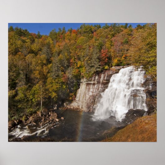 Regenbogenfälle im Gorges Staat Park im Norden Poster (Vorne)