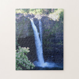 Regenbogenfälle in Hawaii Puzzle