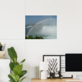 Regenbogenfälle Poster (Heimbüro)