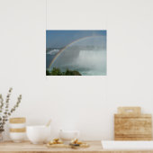 Regenbogenfälle Poster (Küche)